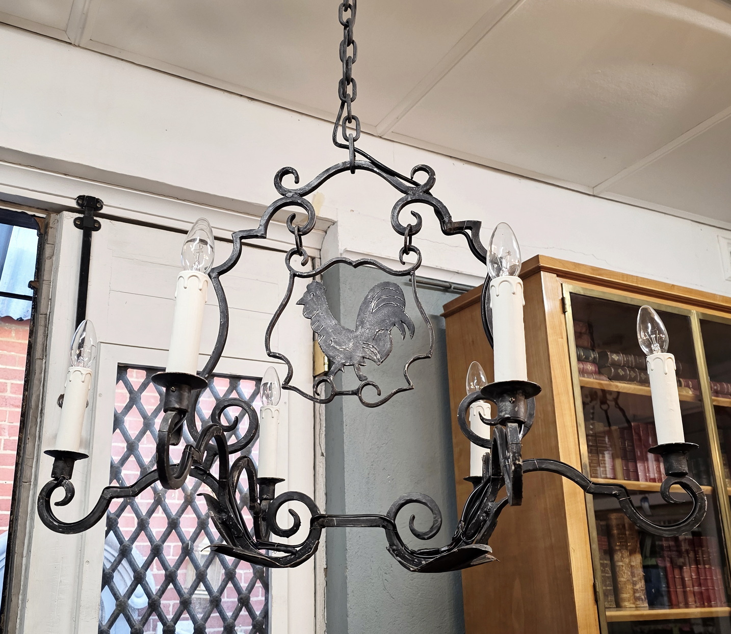 A 'Coq Gaulois' Ceiling Light